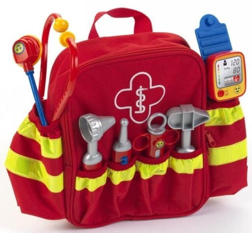 Klein Medical backpack with equipment