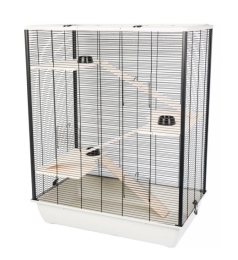 INTER-ZOO Diego + Wood beige - cage for a hamster