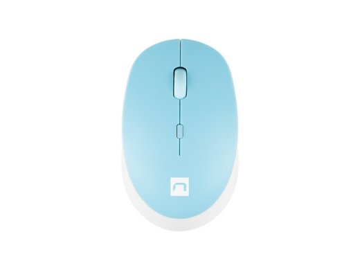 Natec Mouse Harrier 2 Wireless Bluetooth White/Blue