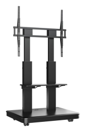 ONKRON TS2811E Mobile stand for TV or interactive panels 50"–120" Black