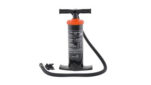 Easy Camp Double Action Pump Manual Air Pump for Quick Inflation 1.4 L