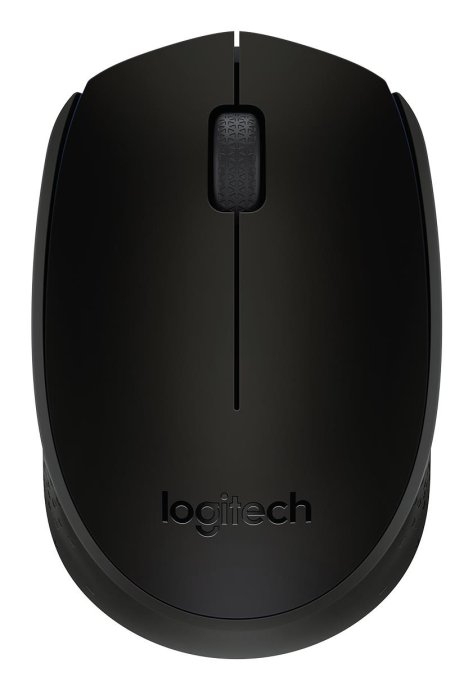 MOUSE USB OPTICAL WRL B170/BLACK 910-004798 LOGITECH