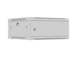 Lanberg Wall mounted installation cabinet 19" 4U 600X600 WF01-6604-00S Grey