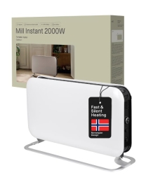 Mill Heater SG2000LED 2000 W Number of power levels 3 Suitable for rooms up to 5-20 m² White