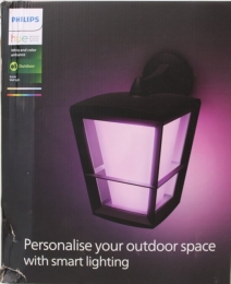 SALE OUT. Philips Hue WCA Econic Outdoor Wall Lantern 15 W 2000-6500 Hue White Colour Ambiance DAMAGED PACKAGING 24 month(s)