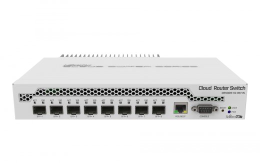MikroTik Switch 8xSFP+ 1xGbE CRS309-1G-8S+I