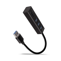 AXAGON SuperSpeed USB-A Hub and Card Reader HMA-CR3A