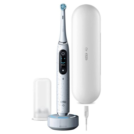 Oral-B Electric Toothbrush iO10 Series Rechargeable For adults Number of brush heads included 1 Number of teeth brushing modes 7 Stardust White