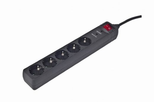 Surge protector 5 X German socket/3m