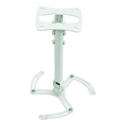 EDBAK Ceiling mount PM1W-B Maximum weight (capacity) 15 kg White