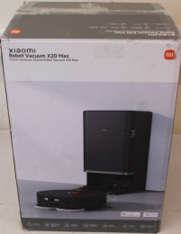 SALE OUT. Xiaomi Robot Vacuum X20 Max Wet&Dry 5200 mAh 8000 Pa Black REFURBISHED, USED, DIRTY, SCRATCHED