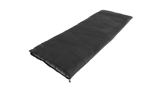 Easy Camp Starling Square Black 10°C Sleeping Bag 190 x 75 cm Temperature 5 to 15 °C One-way, L-shaped