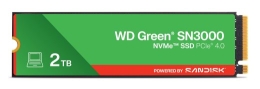 Western Digital Green WD ™ SN3000 NVMe™ SSD POWERED BY SANDISK 2 TB