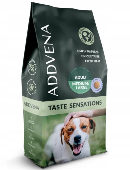 ADDVENA Taste Sensations Adult Medium/Large Turkey - dry dog food - 10kg