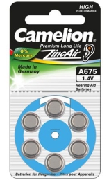 Camelion A675/DA675/ZL675 Zinc air cells 6 pc(s)