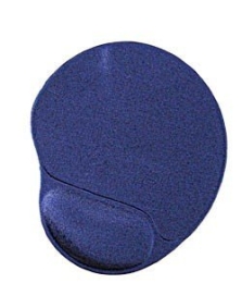 Gel mouse pad with wrist support