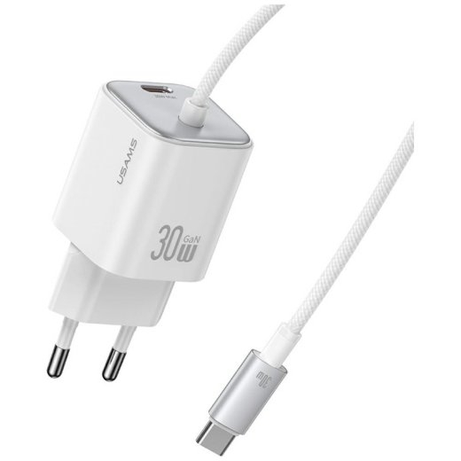Usams Charger 30W GaN Fast cable included
