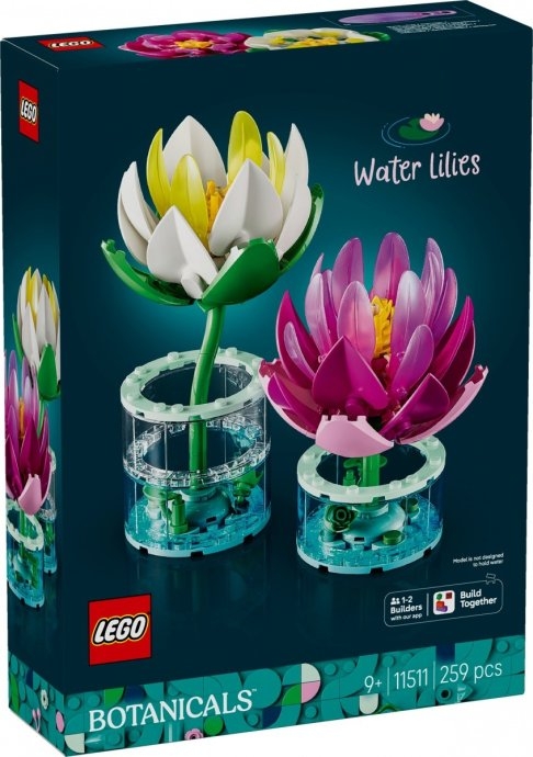 LEGO Botanicals 11505 Woodland Mushrooms Water Lilies
