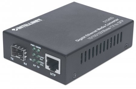 Media Converter 10/100/ 1000BASE-TX-SLOT SFP