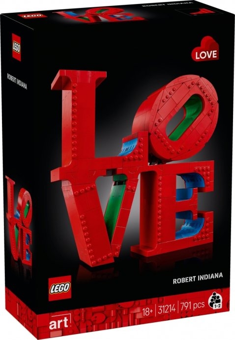LEGO ART 31214 LOVE
