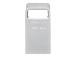 Kingston USB 3.2 Flash Drive DataTraveler micro 128 USB 3.2 Silver
