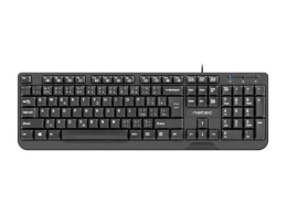 Keyboard Trout Slim black USB CZ/SK