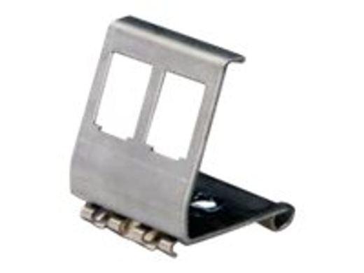 DIGITUS DIN rail adapter for 2x Keystone