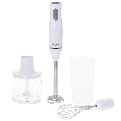 Adler Hand blender set AD 4620 Hand Blender 800 W Number of speeds 2 Chopper White