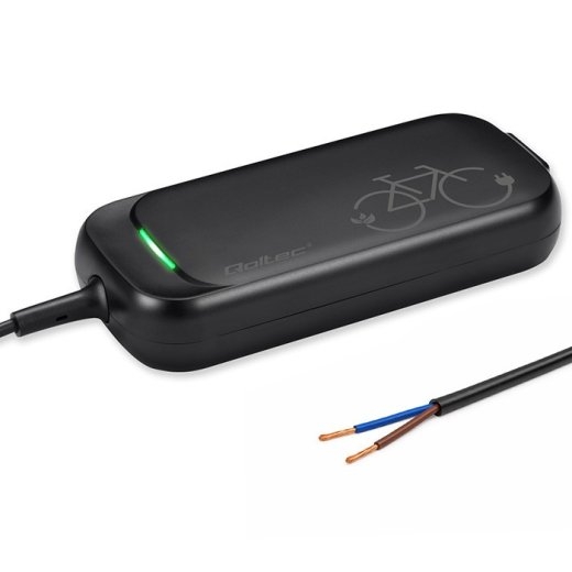 Qoltec Charger for ebike 36V 42V 2A without plug
