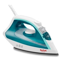 TEFAL Steam Iron FV1710 1800 W Water tank capacity 200 ml Continuous steam 24 g/min Steam boost performance 80 g/min White/Green