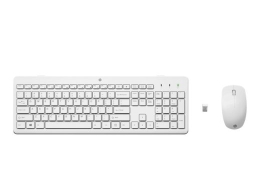 Hyperx Keyboard with mouse 230 Combo Bezprzewodowa Biała 3L1F0AA#ABB