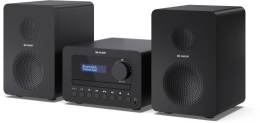 Sharp XL-B520D(BK) Tokyo Hi-Fi Micro System 2.0, FM/DAB/DAB+/USB, CD, Bluetooth 5.0, Aux-in, Black Sharp Tokyo Hi-Fi Micro System 2.0 XL-B520D(BK)...