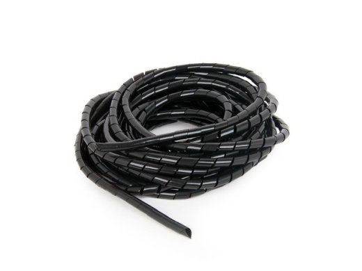 Organizer cables - spiral 12mm 10m black