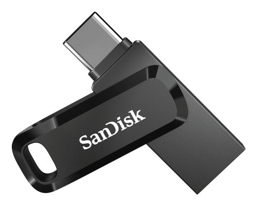 SanDisk Ultra Dual Drive Go USB flash drive 256 USB Type-A / USB Type-C 3.2 Gen 1 (3.1 Gen 1) Black