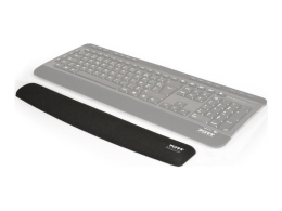 PORT CONNECT Ergonomic wrist rest for keyboard Backrest 60 x 400 x 20 mm Black