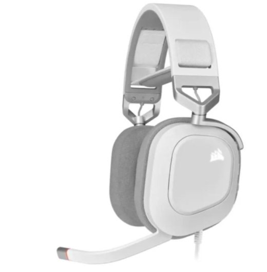 HS80 RGB USB Wired Headset White