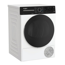 Whirlpool Dryer Machine WP C8 WBS EE Energy efficiency class C Front loading 8 kg Digital Depth 61 cm Steam function White