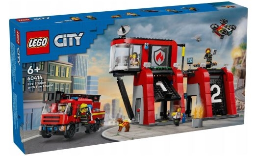 Blocks City 60414 Fire Station with Fire Truck
