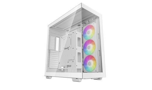 Deepcool Full Tower Gaming Case CH780 WH Side window White ATX+ ATX PS2