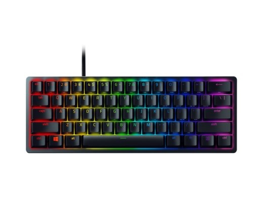 Razer Huntsman Mini 60% Gaming keyboard Wired Opto-Mechanical RGB LED light NORD