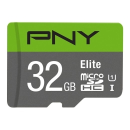 Memory card microSDHC Elite 32GB P-SDU32GU185GW-GE