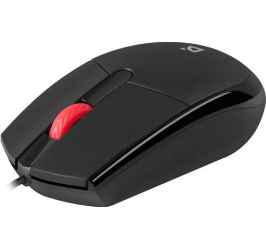WIRED OPTIC MOUSE DELTA MM-523 BLACK