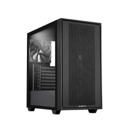 Case CHIEFTEC Night Hunter MidiTower Not included ATX MiniITX Colour Black GS-03B-BLK-OP
