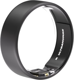 Ultrahuman Ring Air Matte Grey Size 8 Smart Ring