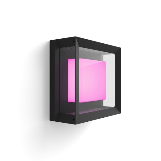 Philips Hue WCA Econic Outdoor Square Wall Lantern 15 W 2000-6500 Hue White Colour Ambiance