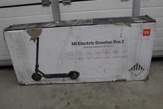 SALE OUT. Xiaomi Mi Electric Scooter Pro 2 (Black) Xiaomi Mi Electric Scooter Pro 2 600 W 25 km/h 3 month(s) Black DAMAGED PACKAGING, USED, REFURBI...