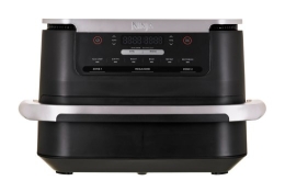 Ninja AF550EU fryer Double 6.6 L Stand-alone 2470 W Hot air fryer Black, Silver