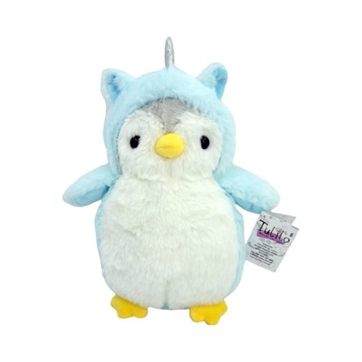 Mascot Roman penguin blue 20 cm