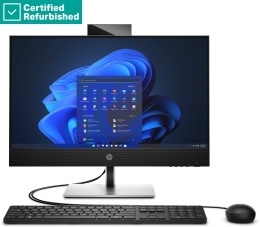RENEW SILVER HP Pro 440 G9 AIO All-In-One - i7-13700T, 16GB, 512GB SSD, 23.8 FHD Non-Touch AG, Height Adjustable, USB Mouse, Win 11 Pro, 1 years