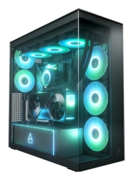 Case ARCTIC EATX Black Midi Tower PC